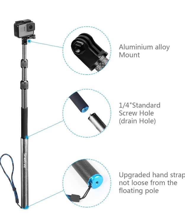 Extendable Floating Pole with Tripod Stand for GoPro Hero – photo 4 in Ottawa