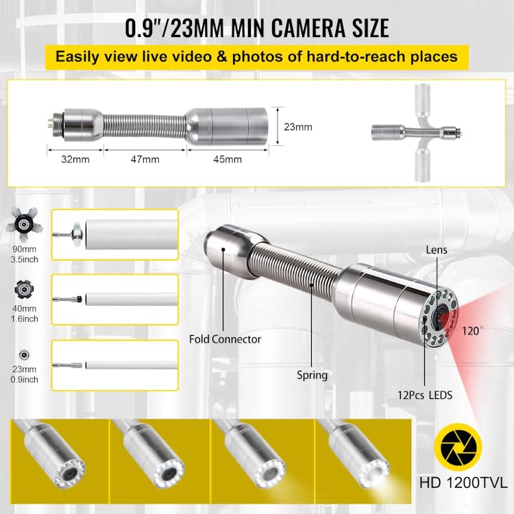 150 Feet, Sewer Camera Pipe Pipeline Inspection Camera – photo 4 in Ottawa
