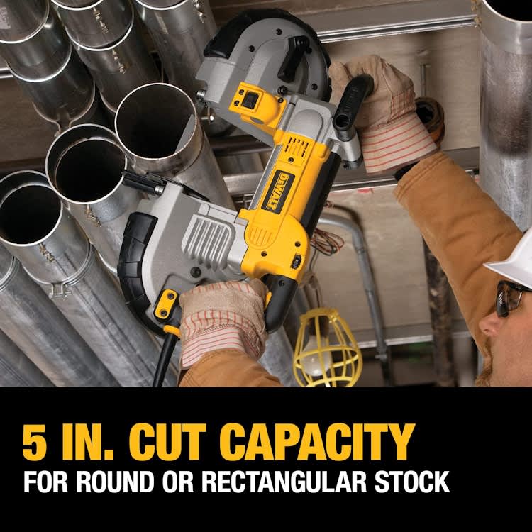 Dewalt Portable Band Saw, Deep Cut, 10 Amp, 5-inch for rent in Nepean