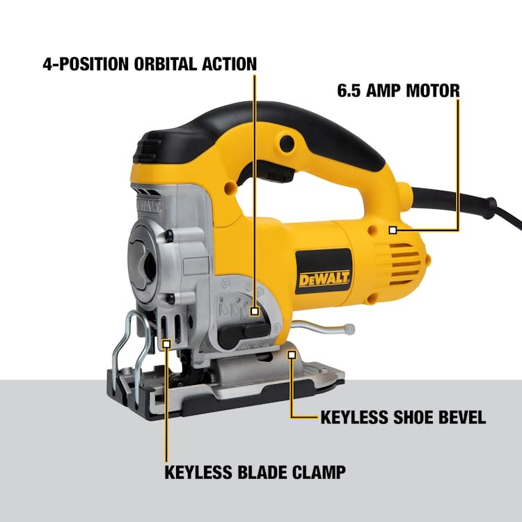 Dewalt Jig Saw, Top Handle, 6.5-amp – photo 3 in Nepean
