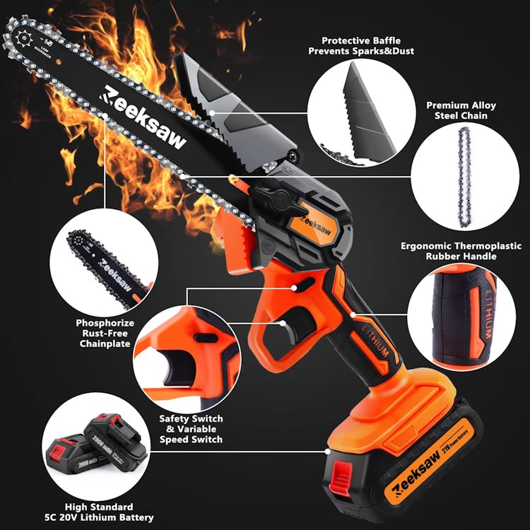 Mini Chainsaw Cordless 6 Inch – photo 5 in Nepean