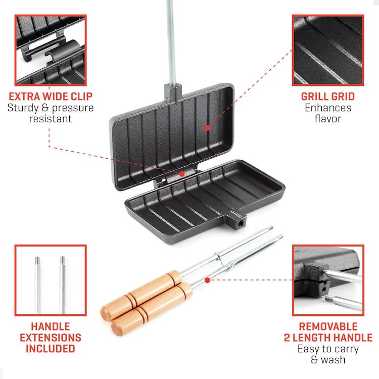 Campfire Pie Iron Sandwich Maker – photo 5 in Ottawa