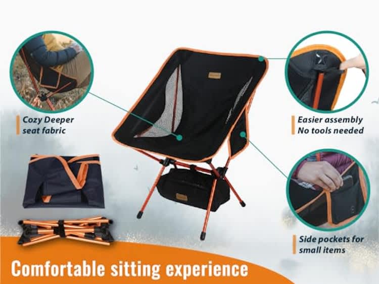 Folding Camping Chair – photo 3 in Ottawa