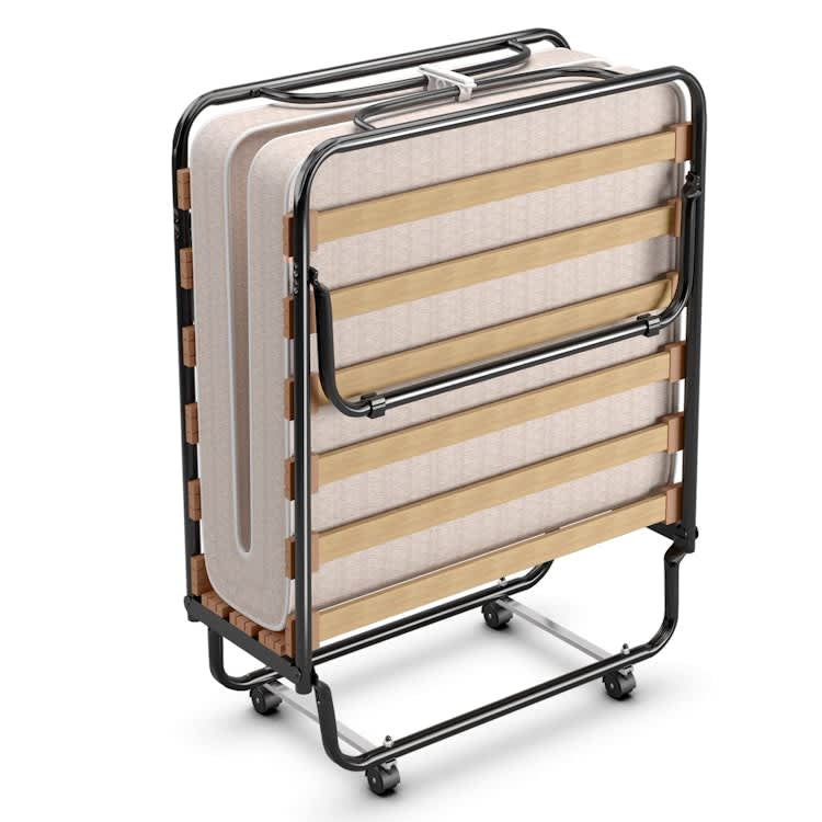Cot / Folding Bed- Rolling With Mattress – photo 2 in Kanata