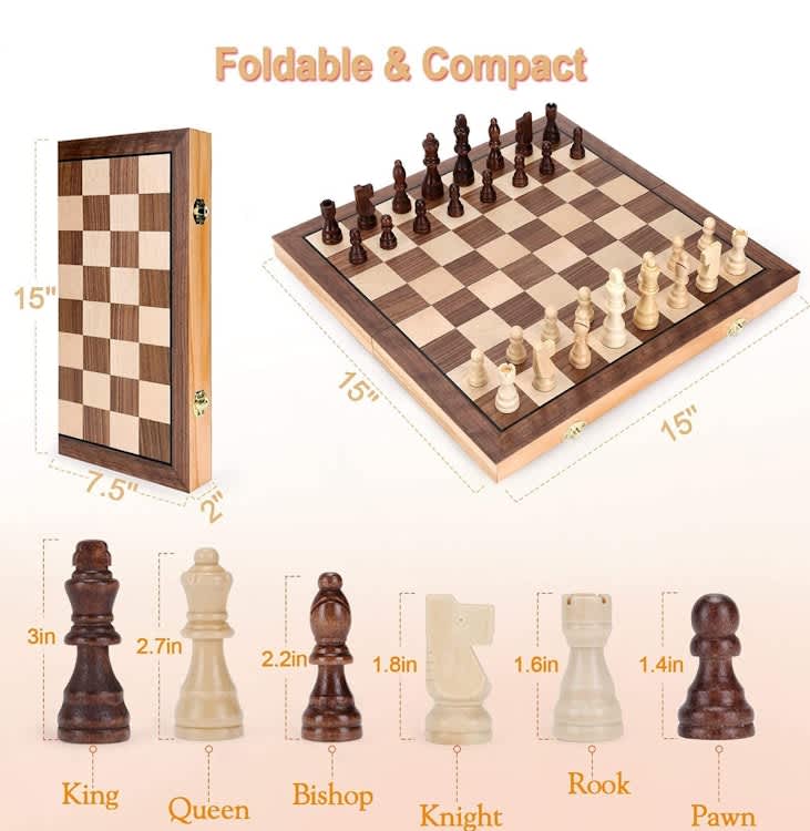 Magnetic Chess Board Game – photo 3 in Ottawa