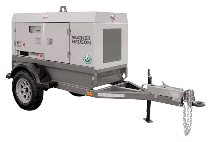 Wacker G25 Generator for rent in Stittsville