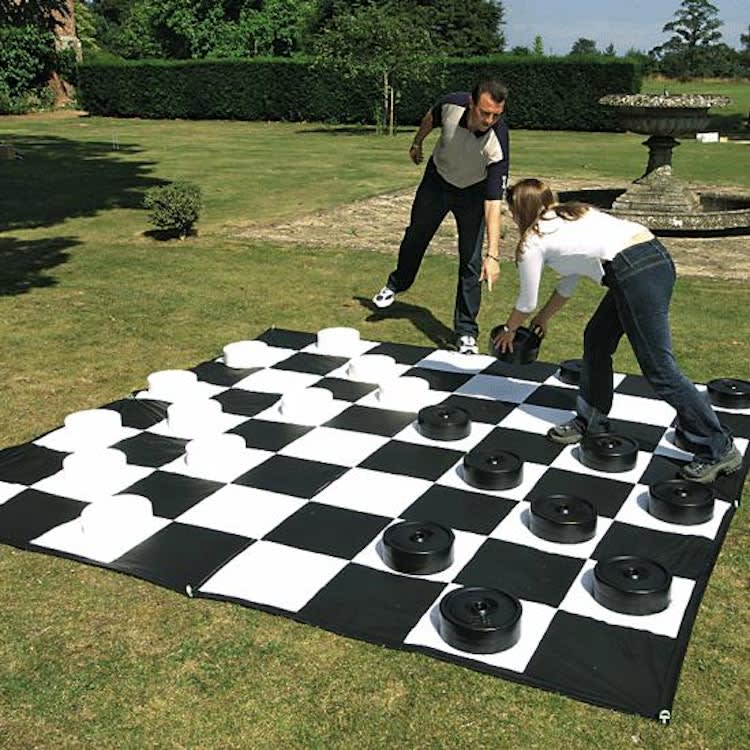 Giant Checkers Lawn Game for rent in Kanata