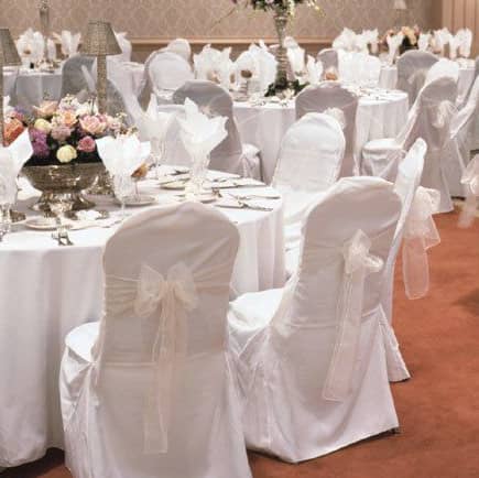 Chair Cover Banquet White - Polyester – photo 3 in Kingston