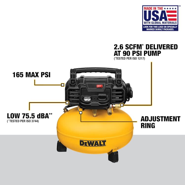 Dewalt 165 Psi Pancake Air Compressor – Compact – photo 3 in Kanata