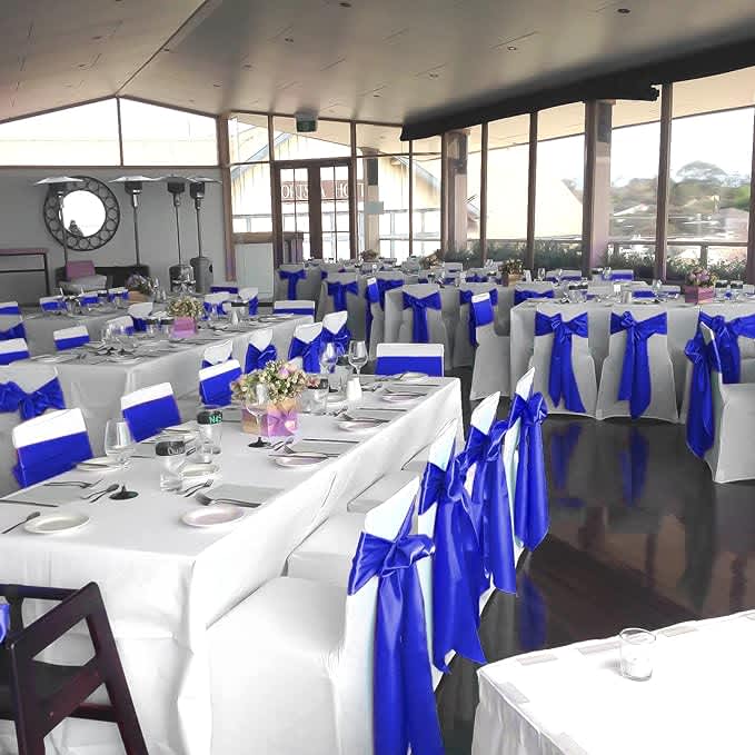 Chair Sash Royal Blue Satin – photo 3 in Kingston