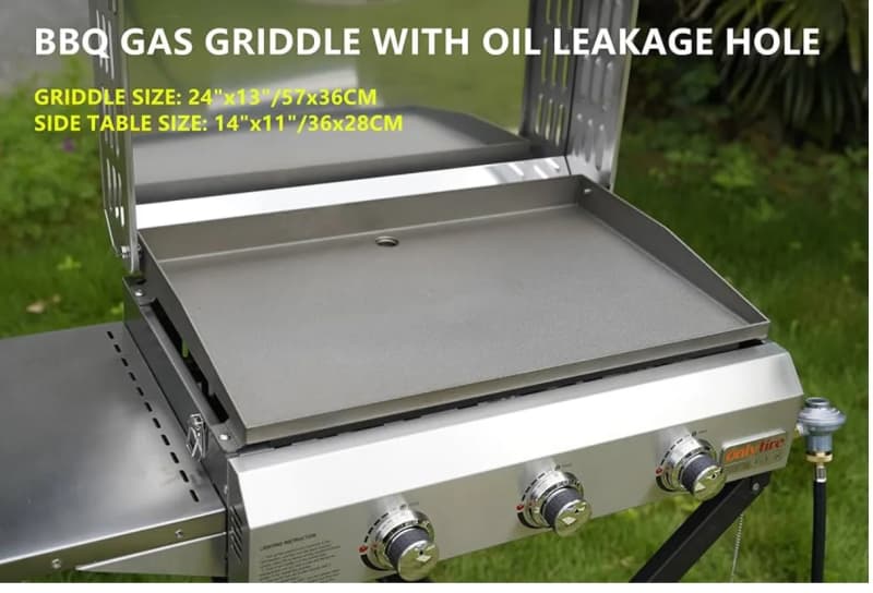 🔥 3 Burner Gas Grill Portable Barbecue / Bbq – photo 3 in Ottawa