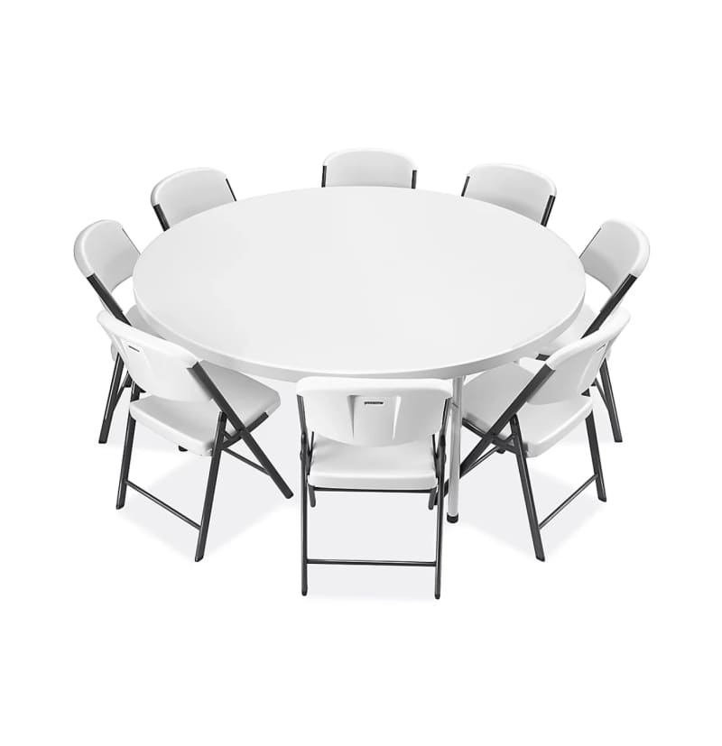 72 Inch Plastic Round Tables – photo 3 in Delaware-County