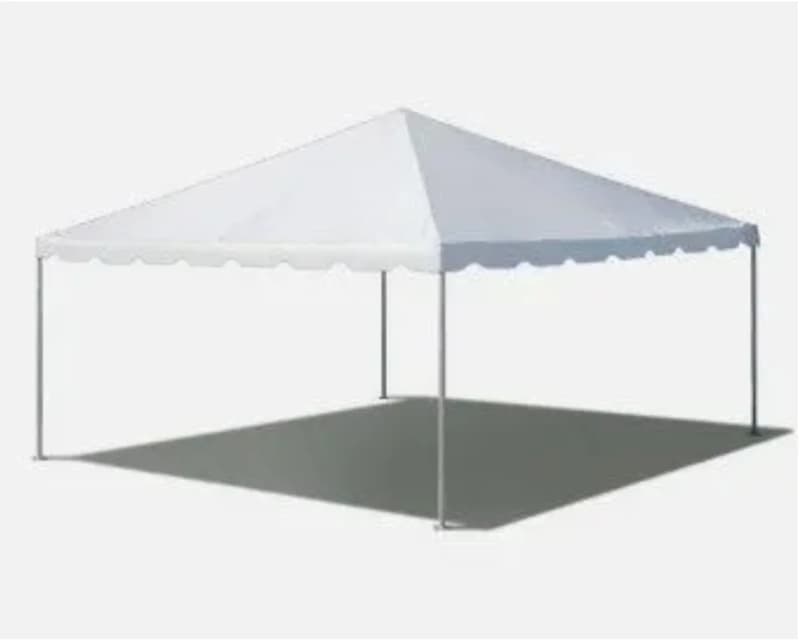 15x15 Outdoor Pole Tents for rent in Delaware-County
