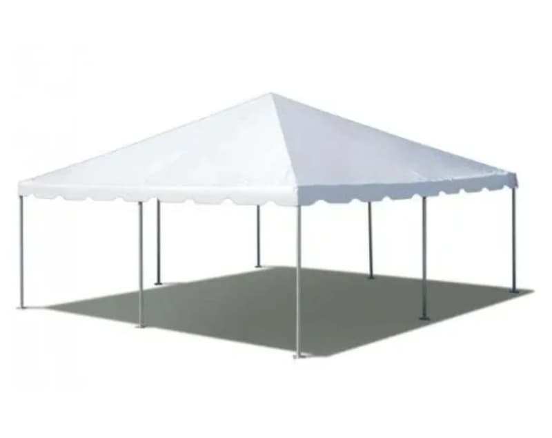 20x20 Outdoor Pole Tents for rent in Delaware-County