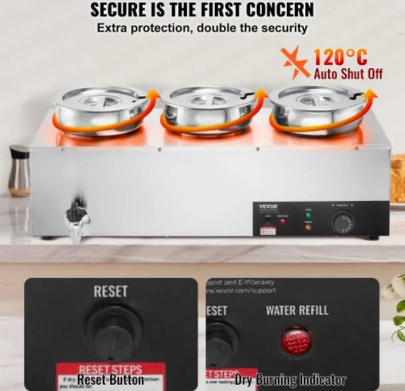 3-Pot Electric Soup Warmer Rental – photo 5 in Kanata