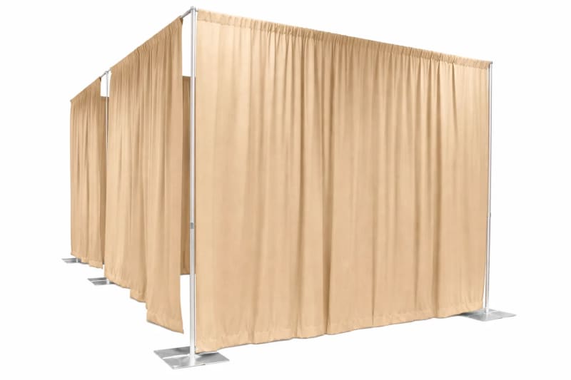 Ivory Banjo Drape - For Pipe & Drape Frame for rent in Arnprior