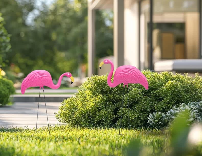 Pink Flamingo Lawn / Yard - Ornament Decorations for rent in Arnprior