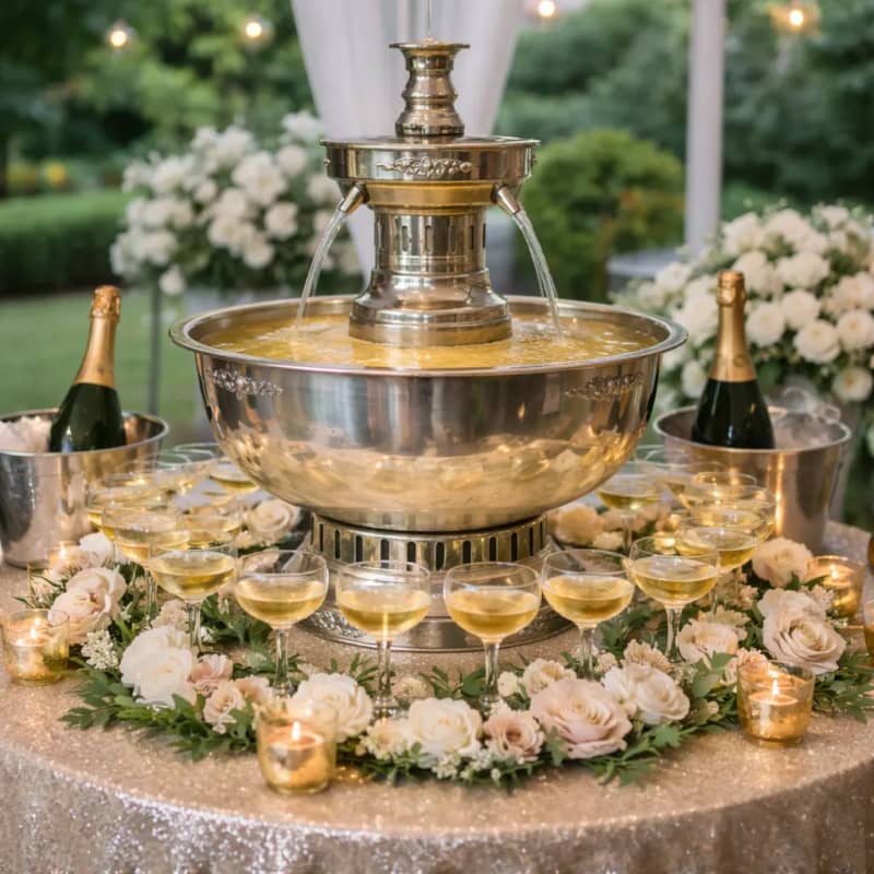 Champagne Fountain - 5 gallon for rent in Kanata