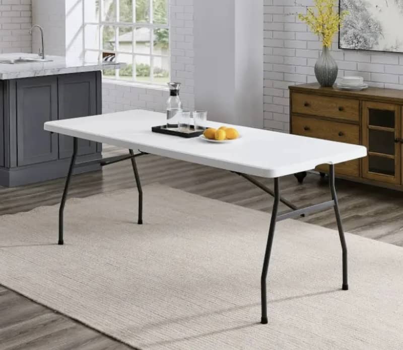 6 Ft White Folding Table Rental in Soso – photo 2 in Soso