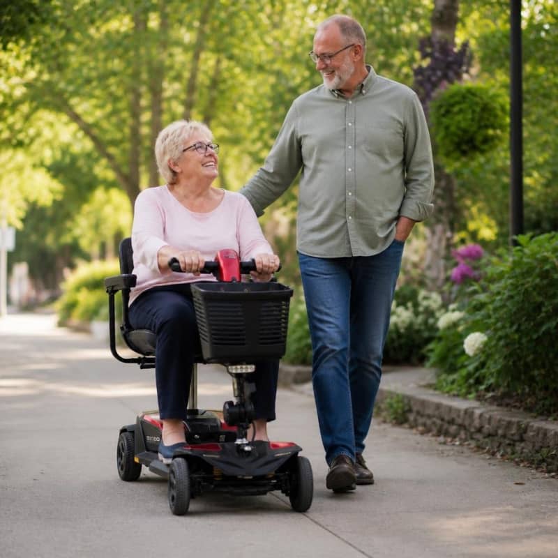 Mobility Scooter - Pride Go Go Endurance Medical-Accessories 1/5