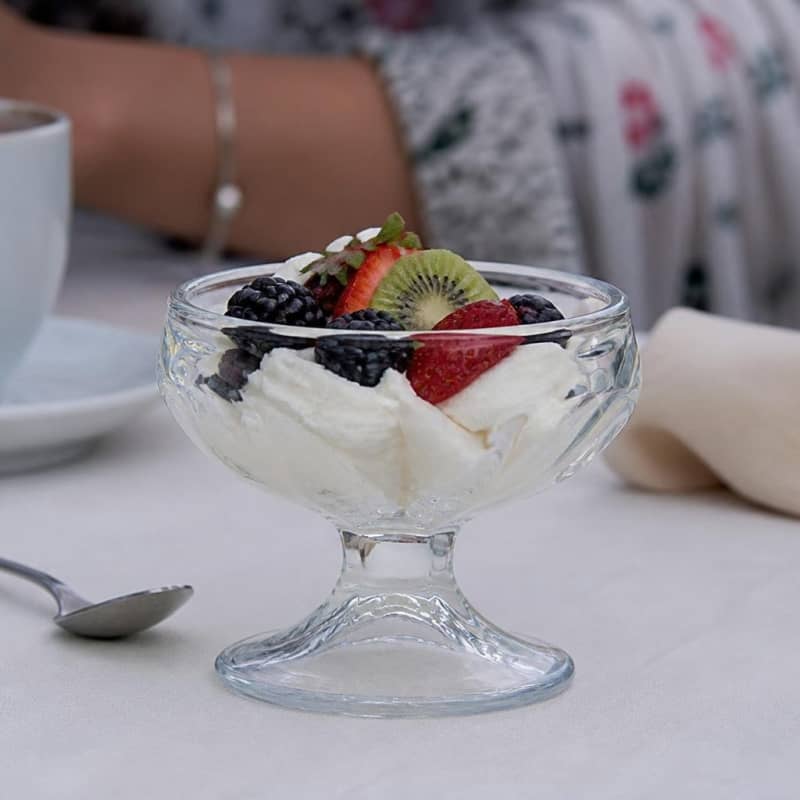 Glass Dessert Nappy  Party-Event 1/2