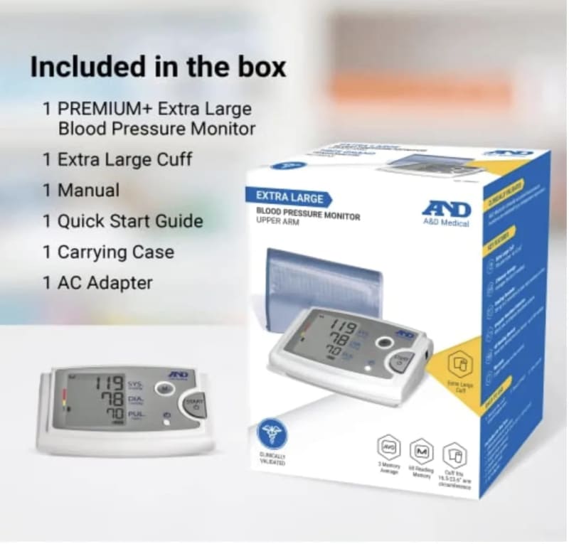 Blood Pressure Monitor with Extra Large Arm Cuff – photo 4 in Kemptville