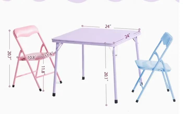 Kids Folding Table and Chair Set – photo 2 in Orléans