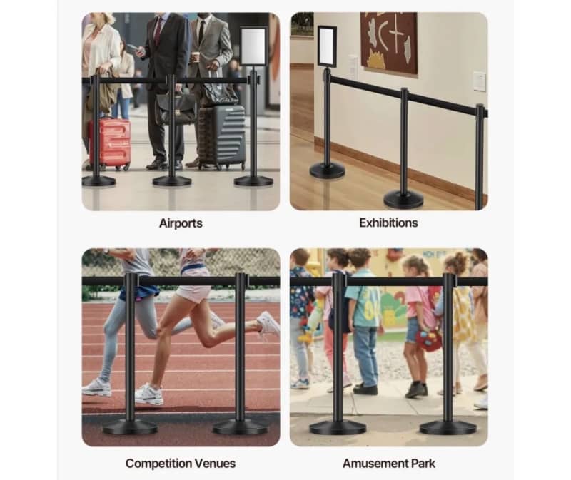 Retractable Belt Stanchion Crowd Barrier Set – photo 3 in Ottawa