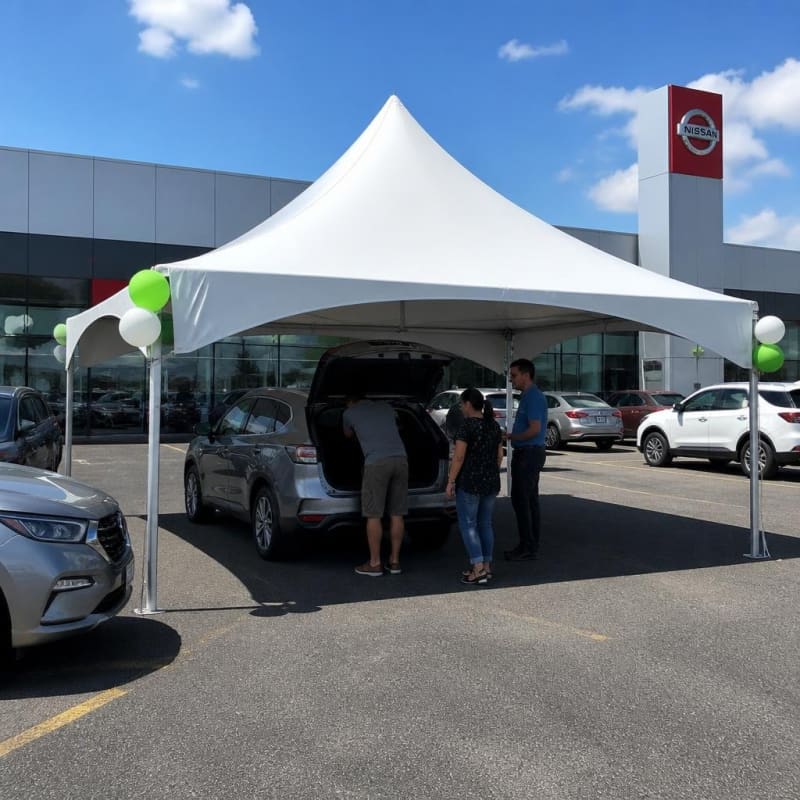 Frame Tent - 20' x 20' High Peak Marquee  Party-Event 2/3