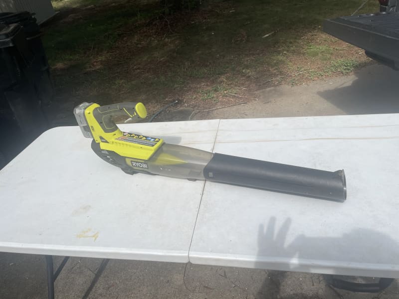 RYOBI ONE+ 18V Cordless Jet Fan Leaf Blower for rent in Simpsonville