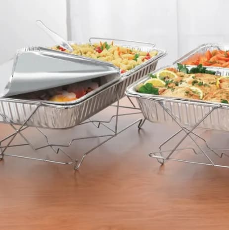 6 Piece Buffet Chafing Dish Set for rent