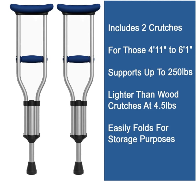 Foldable Crutches Mobility Aid – photo 3 in Orléans
