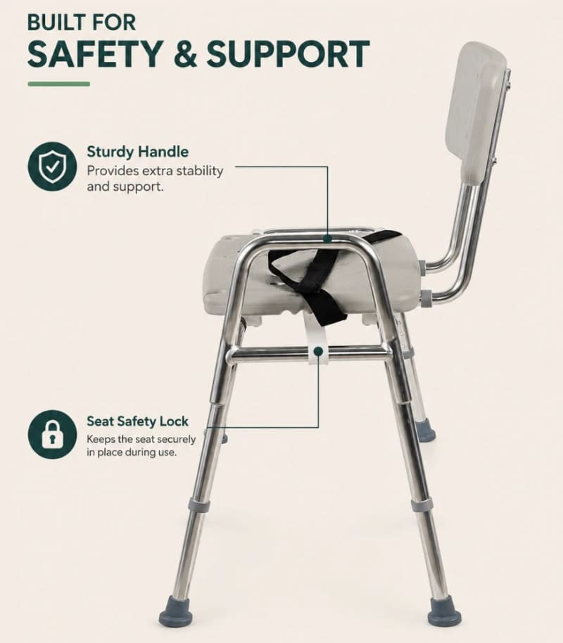 Heavy Duty Sliding Transfer Shower Bench – photo 3 in Orléans