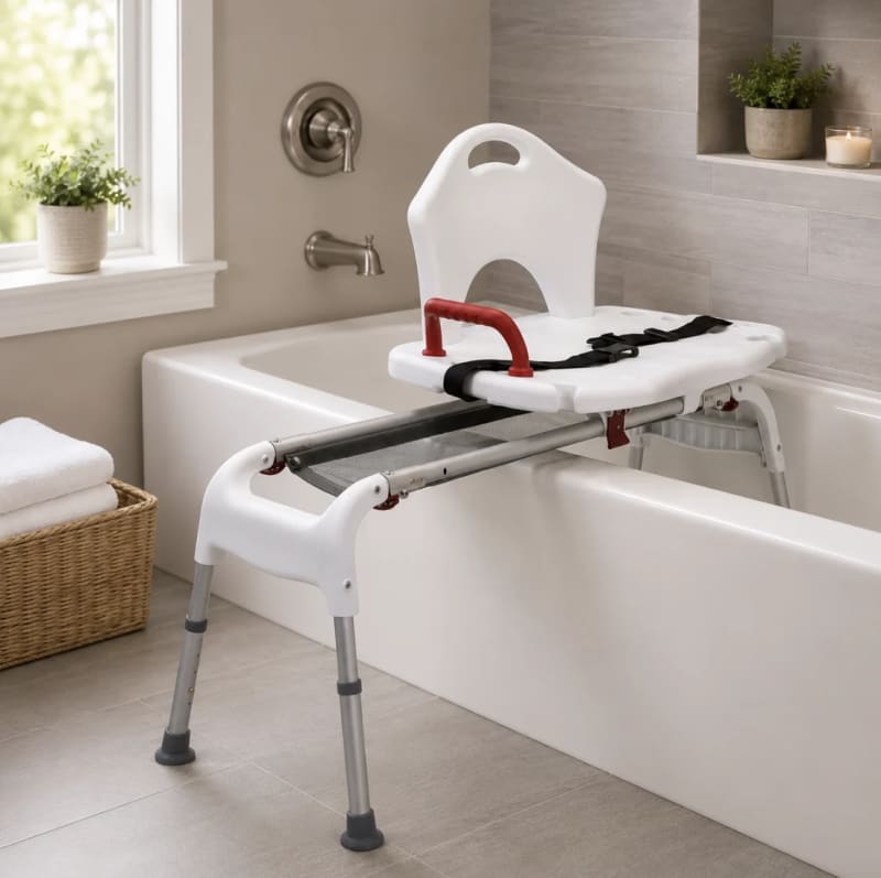 Folding Sliding Tub Transfer Bench for rent in Orléans