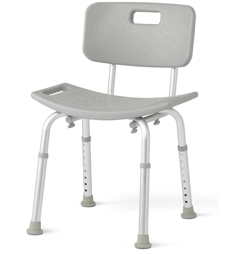 Adjustable Aluminum Bath Bench with Back Support – photo 2 in Arnprior