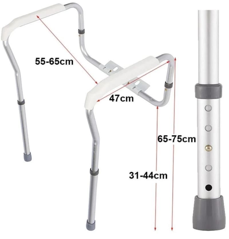 Adjustable Toilet Safety Rail Frame – photo 4 in Arnprior