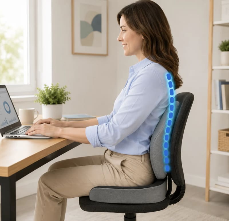 Memory Foam Seat Cushion for Back Support for rent in Arnprior