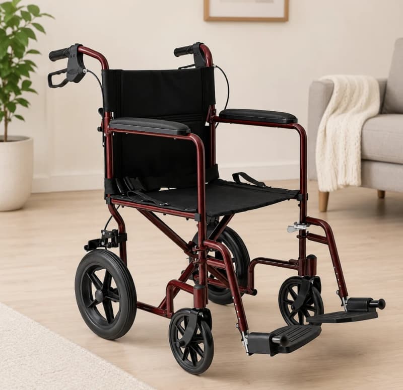 Lightweight Folding Transport Wheelchair for rent in Arnprior