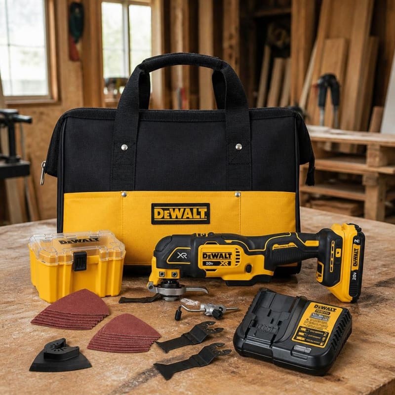 Dewalt 20v Max Xr Oscillating Multi-tool Kit Equipment-Tools 1/7