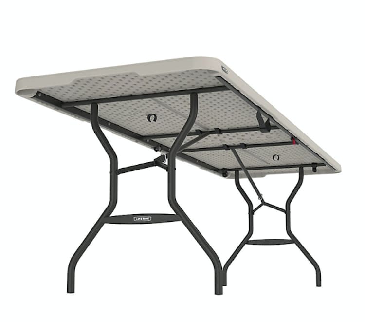 Lifetime 8' Fold-in-half Table - Almond – photo 2 in Palm-Bay