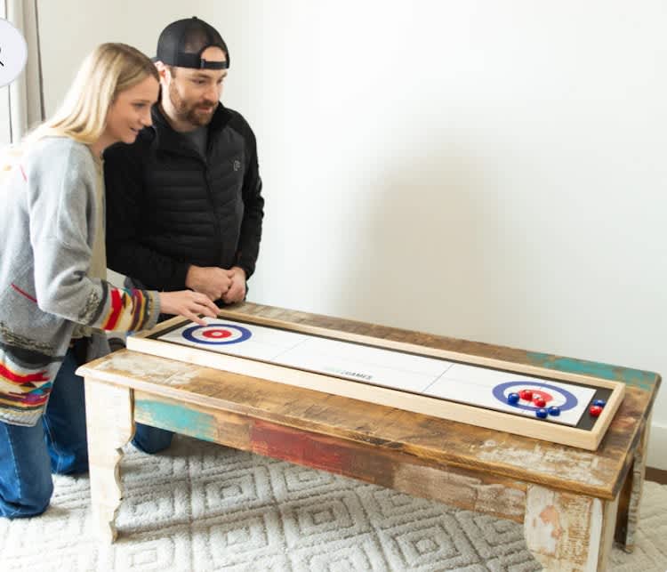 Curling and Shuffleboard 2 in 1 Table Top Game – photo 8 in Broomall