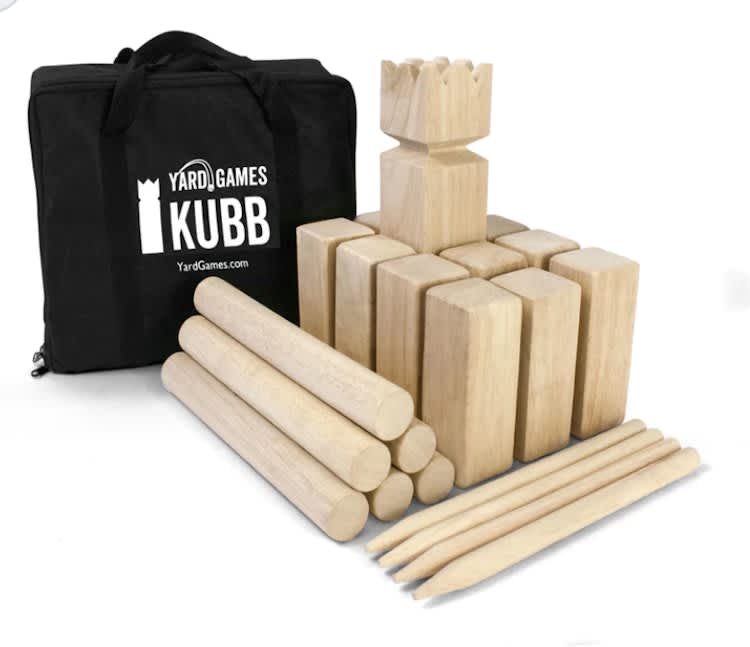 Hardwood Kubb Game Premium Set – photo 2 in Broomall