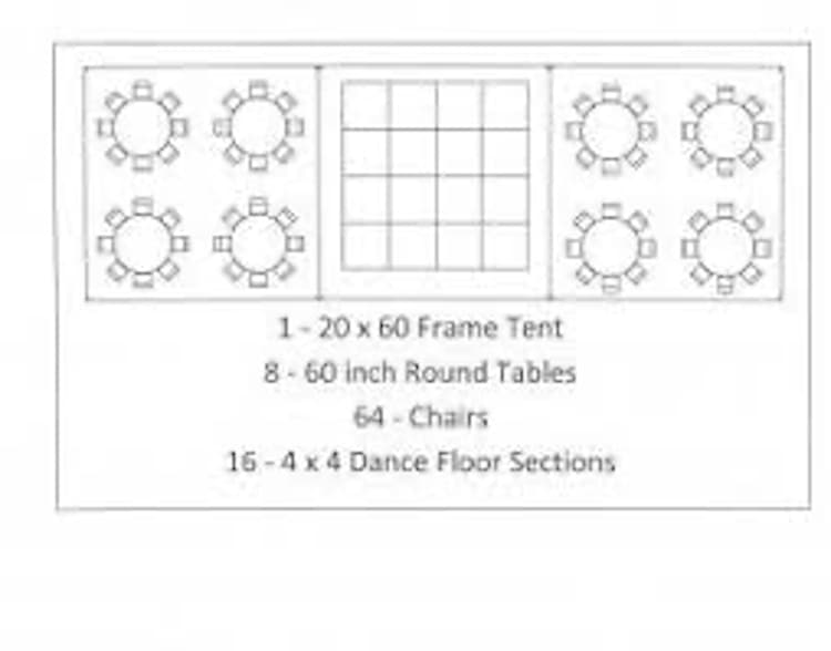 20’ x 60’ Tent Rent w/walls - Installed – photo 5 in Ottawa