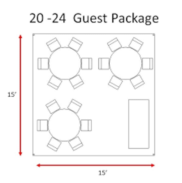 15’ x 15’ Tent Rental w/walls - Installed – photo 6 in Ottawa