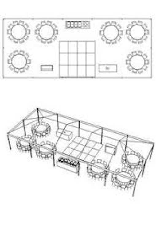20’ x 60’ Tent Rent w/walls - Installed – photo 3 in Ottawa