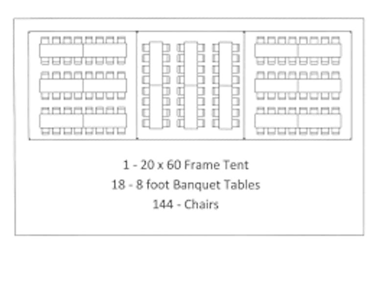 20’ x 60’ Tent Rent w/walls - Installed – photo 4 in Ottawa