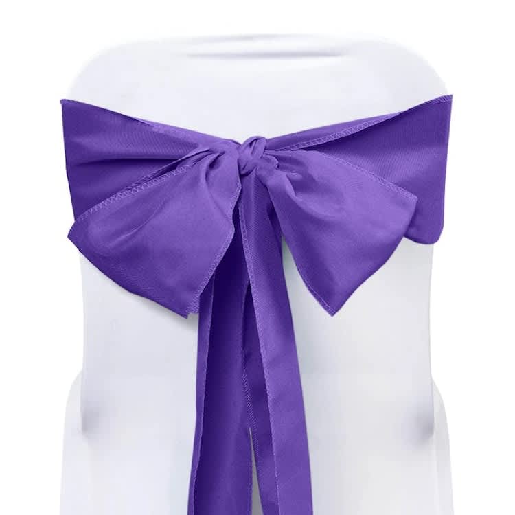 Chair Sash - Poly - Purple for rent in Ottawa