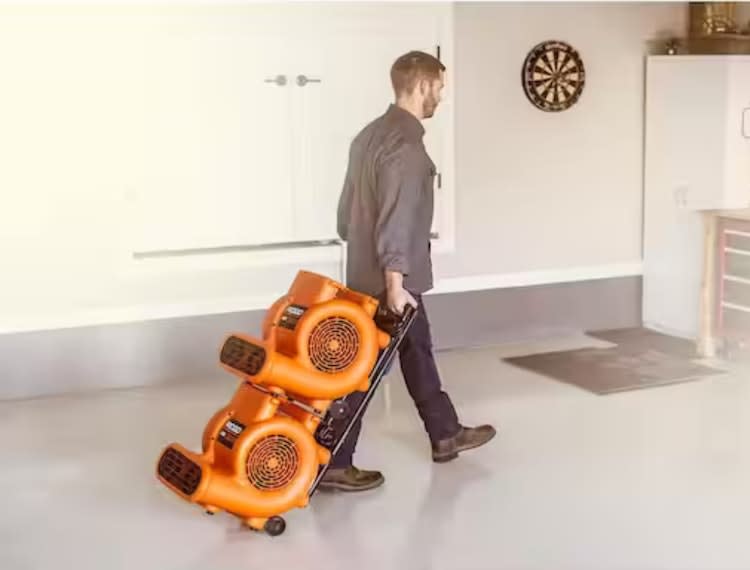 RIDGID 1625 CFM 3-Speed Portable Blower Fan Air Mover – photo 10 in Broomall