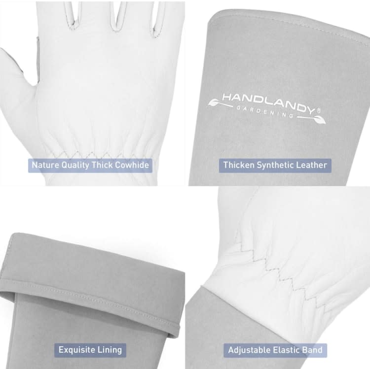 HANDLANDY Long Gardening Gloves for Men & Women – photo 4 in Broomall