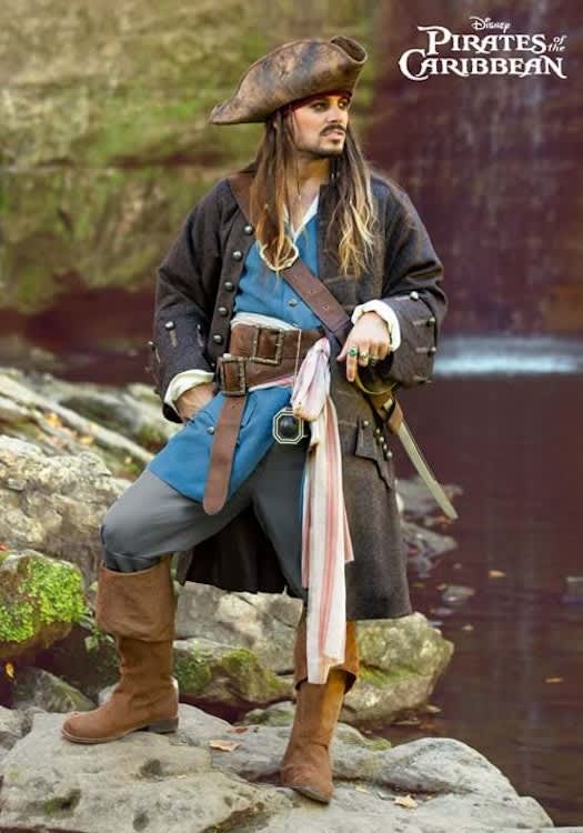 Capt Jack Sparrow Costume Pirates of the Caribbean for rent in Stittsville